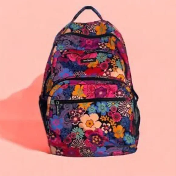 Vera Bradley Floral Fiesta Backpack - Main Image